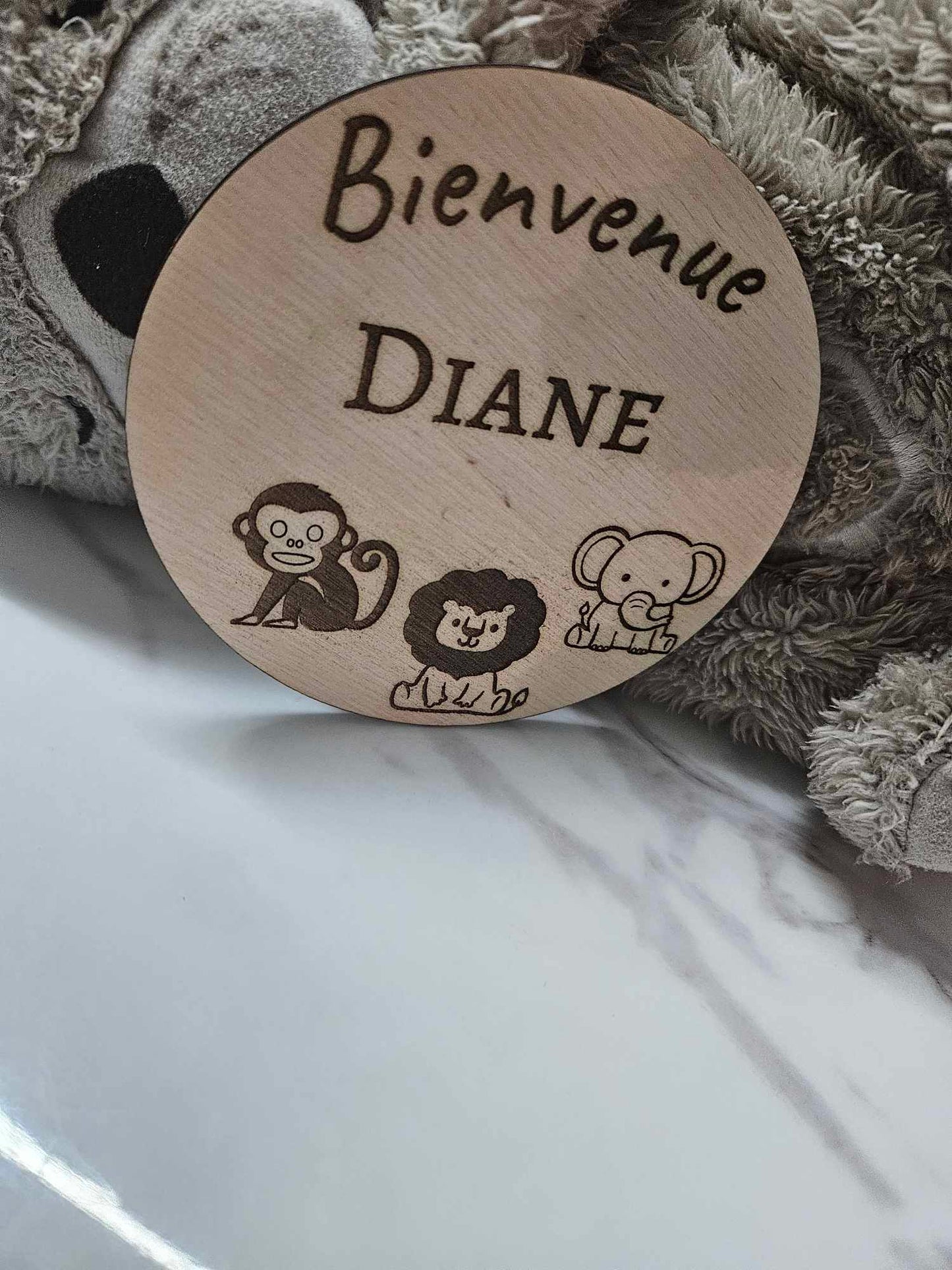 Carte bienvenue savane