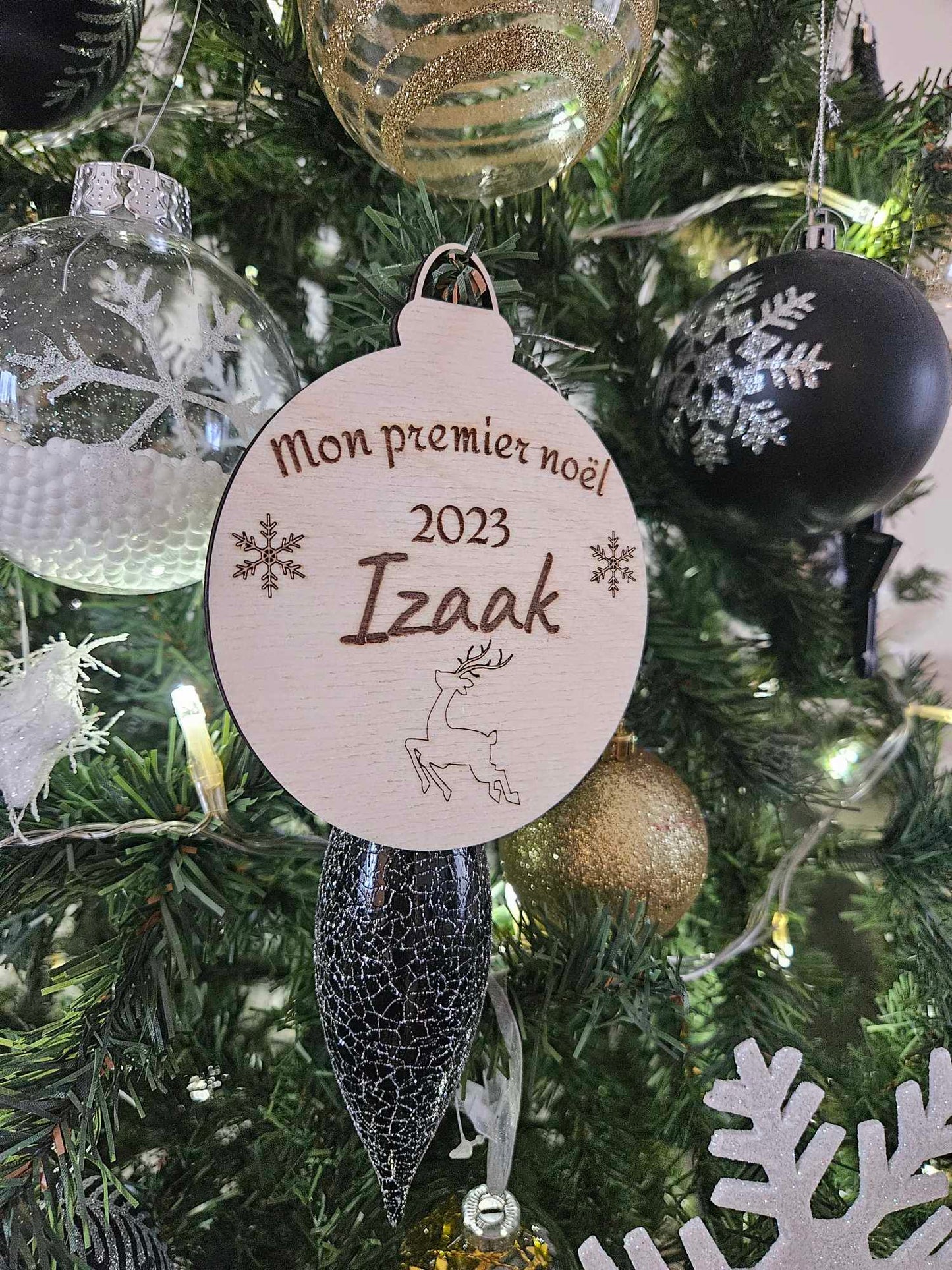 Boule en bois Personnalisé