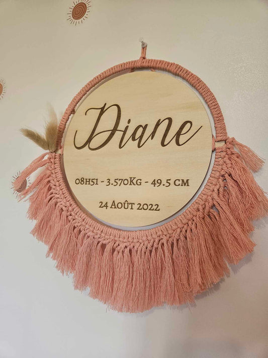 Couronne Macramé